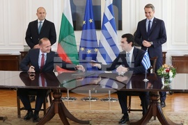 Гърция - Росен Христов - Костас Скрекас - документи - подписване