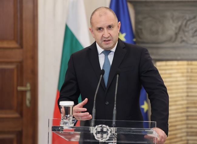 Румен Радев: Войната на Русия срещу Украйна ни накара да преосмислим понятията сигурност, свързаност, добросъседство и солидарност