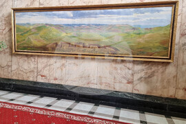 Перник - картина "Дойрански позиции" - експониране