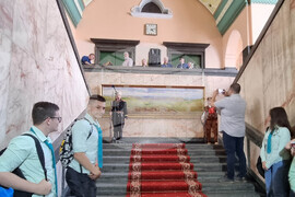 Перник - картина "Дойрански позиции" - експониране