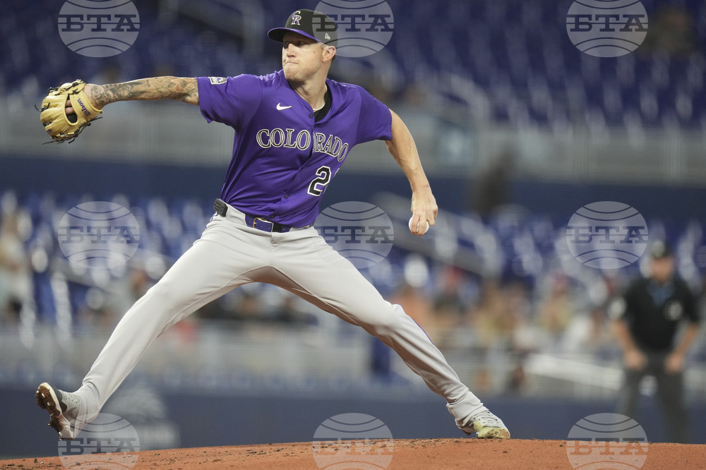 Rockies Marlins Baseball