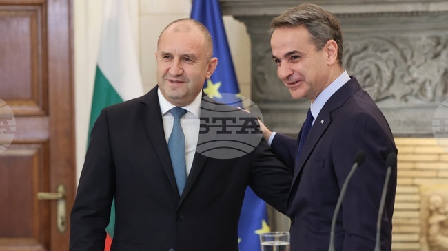 PM Radev to Hold Talks with Greek Counterpart Mitsotakis in Sofia