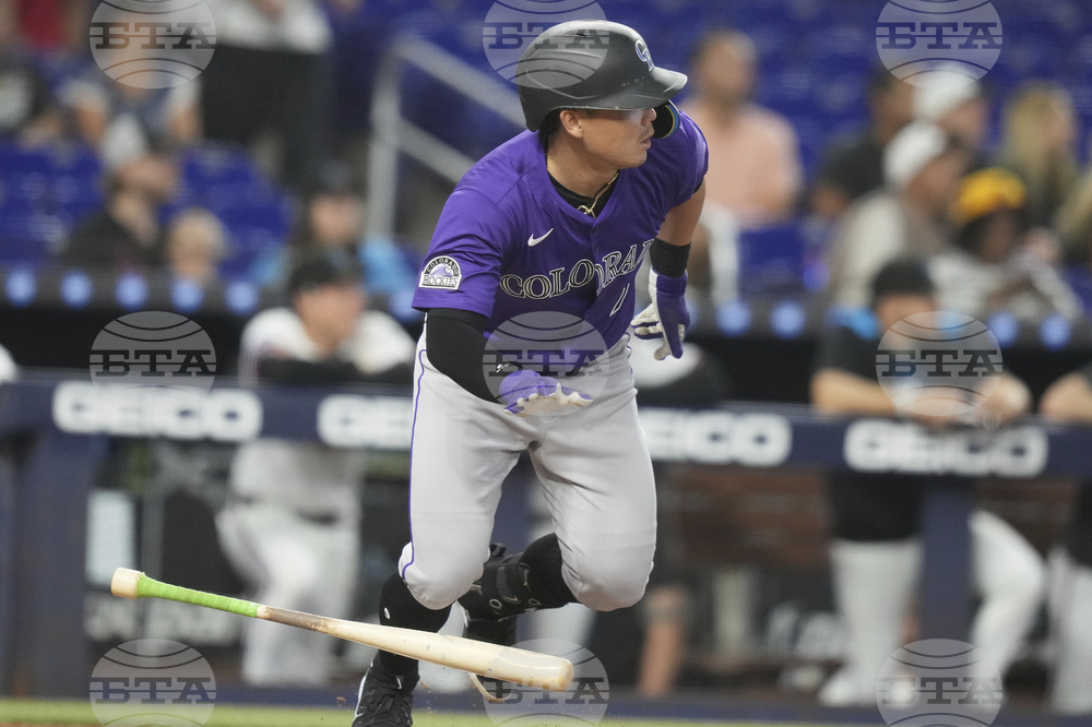 Rockies Marlins Baseball