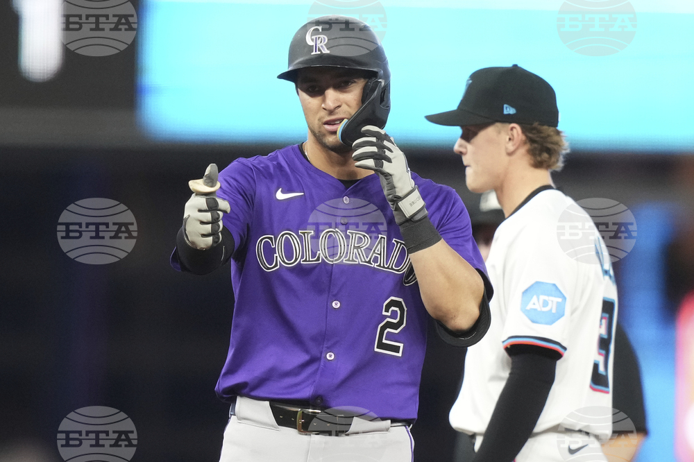Rockies Marlins Baseball