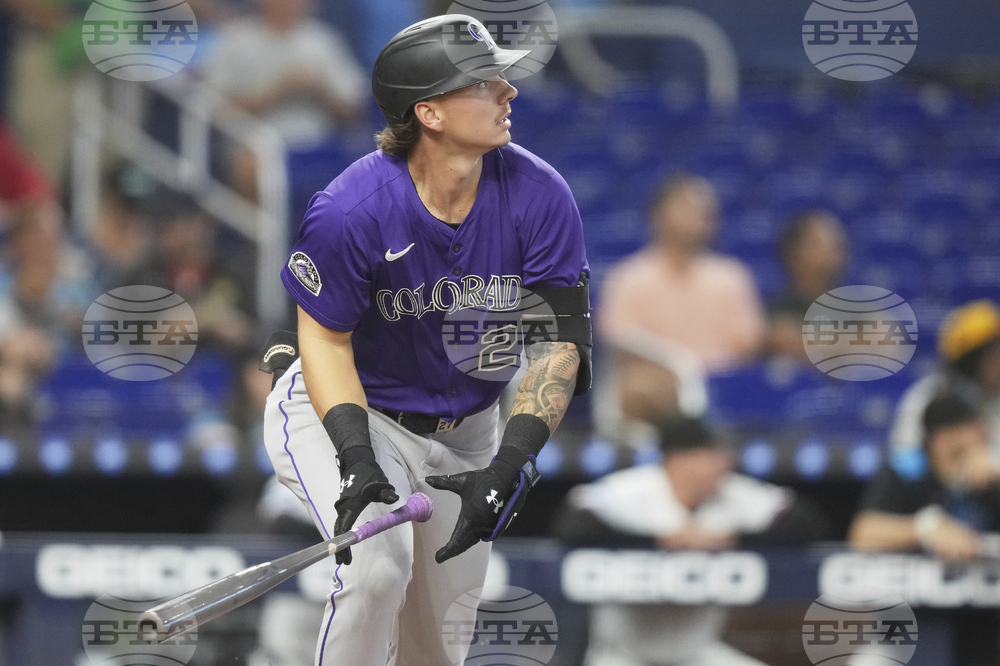 Rockies Marlins Baseball