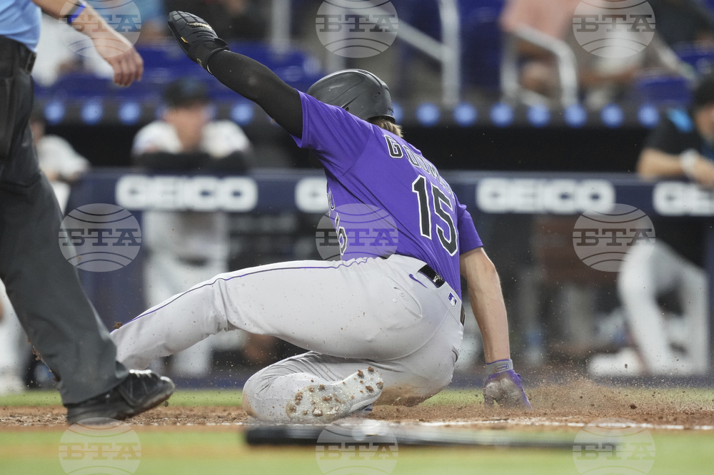 Rockies Marlins Baseball