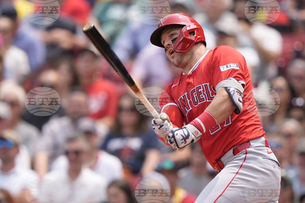 Angels Red Sox Baseball