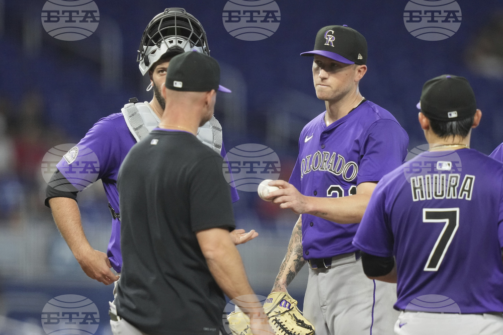 Rockies Marlins Baseball