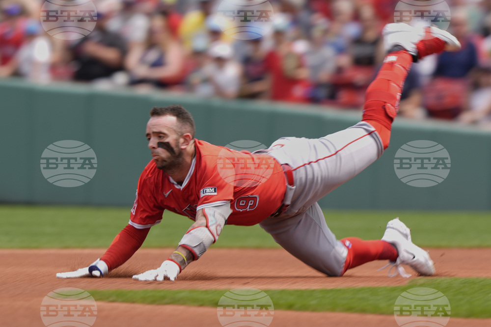 Angels Red Sox Baseball