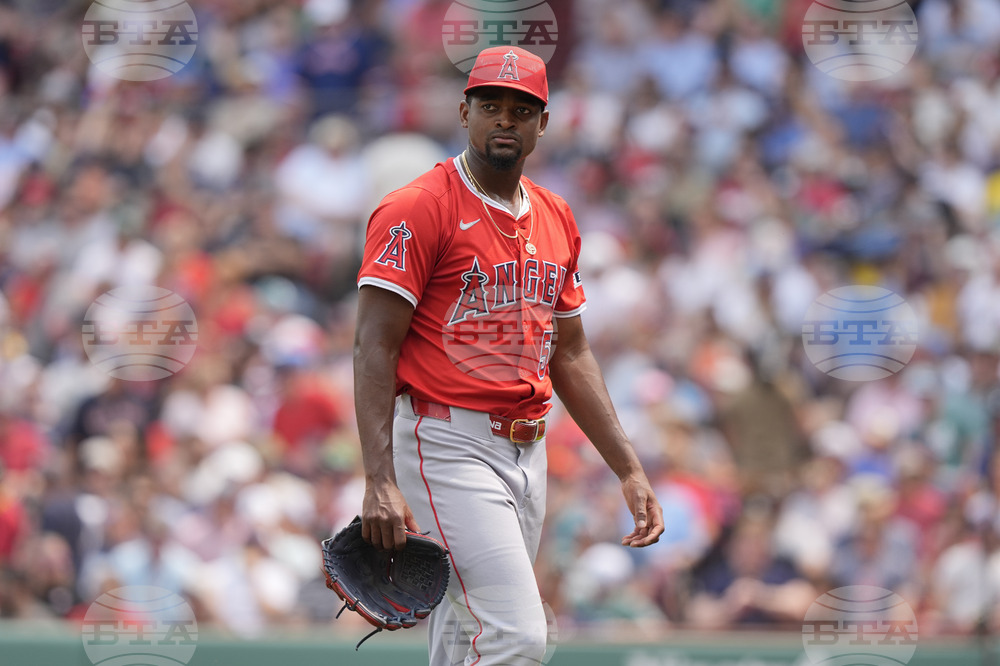 Angels Red Sox Baseball