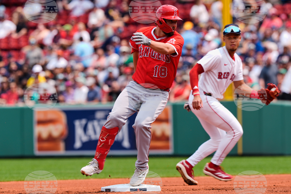 Angels Red Sox Baseball