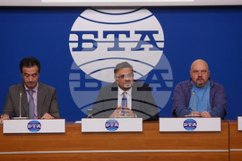 Национален пресклуб на БТА София - Юбилейна пощенска марка „125 години от първите новини на БТА“