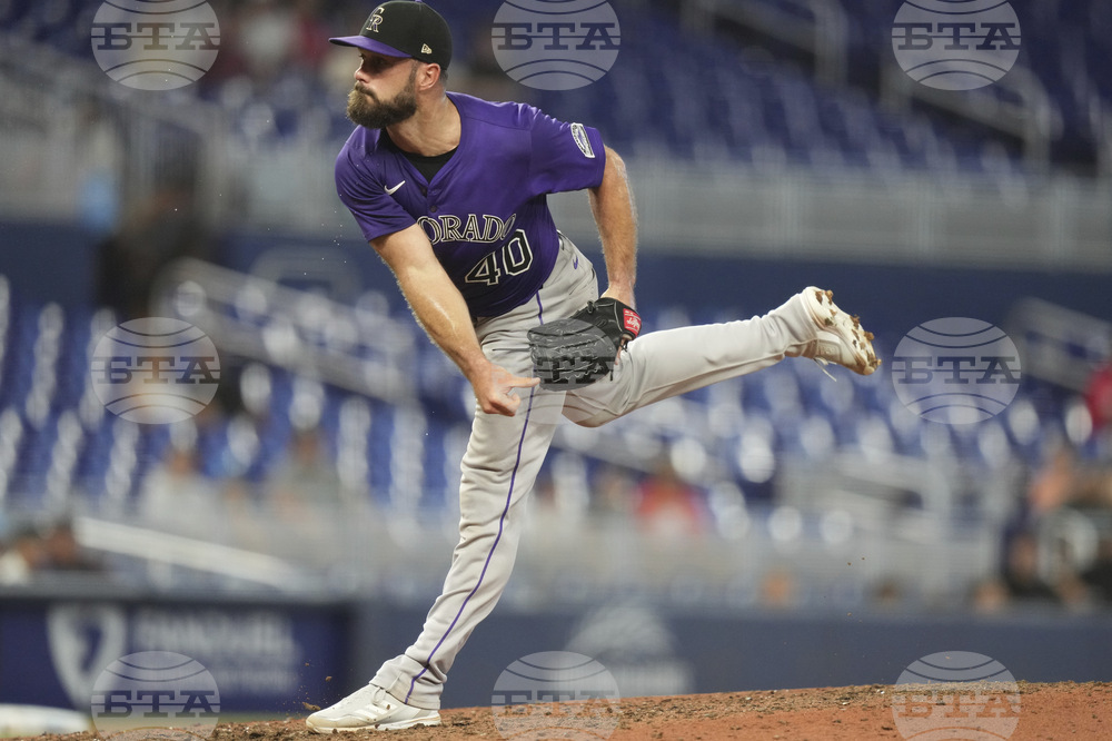Rockies Marlins Baseball