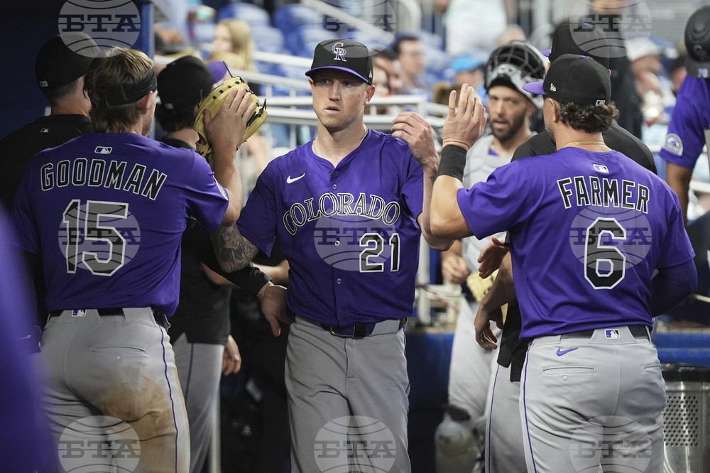 Rockies Marlins Baseball