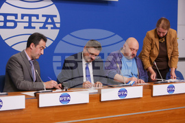 Национален пресклуб на БТА София - Юбилейна пощенска марка „125 години от първите новини на БТА“