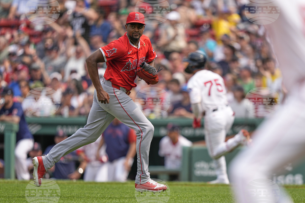 Angels Red Sox Baseball