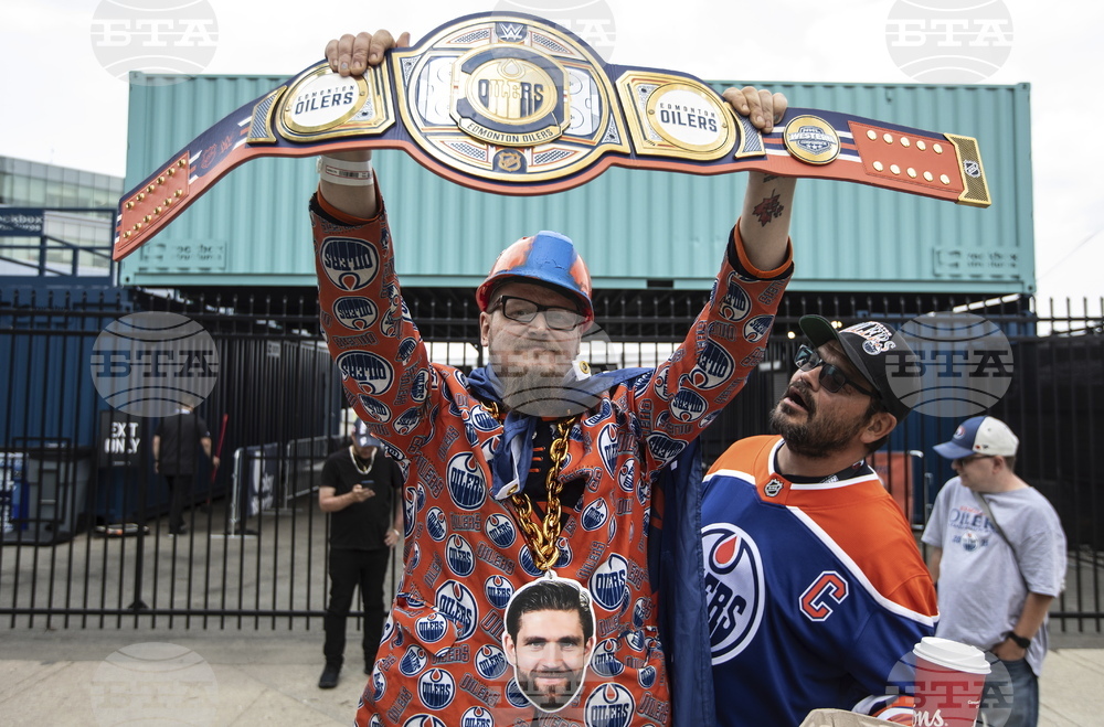 Stanley Cup Panthers Oilers Hockey