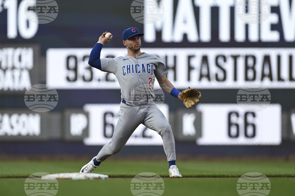 Cubs Nationals Baseball