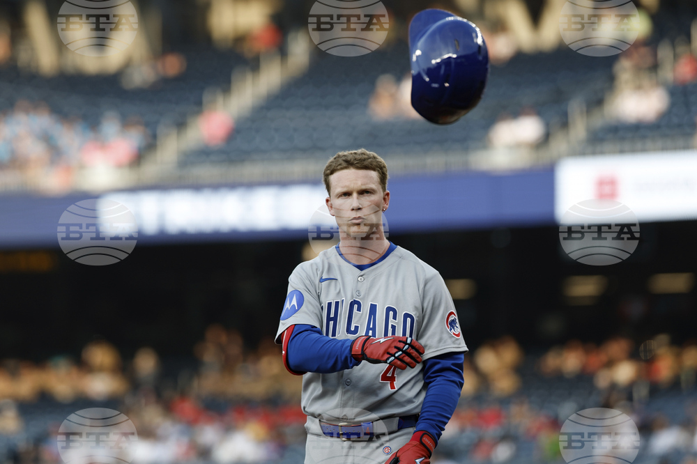 Cubs Nationals Baseball