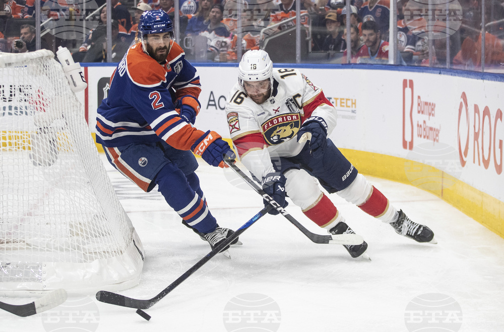Stanley Cup Panthers Oilers Hockey