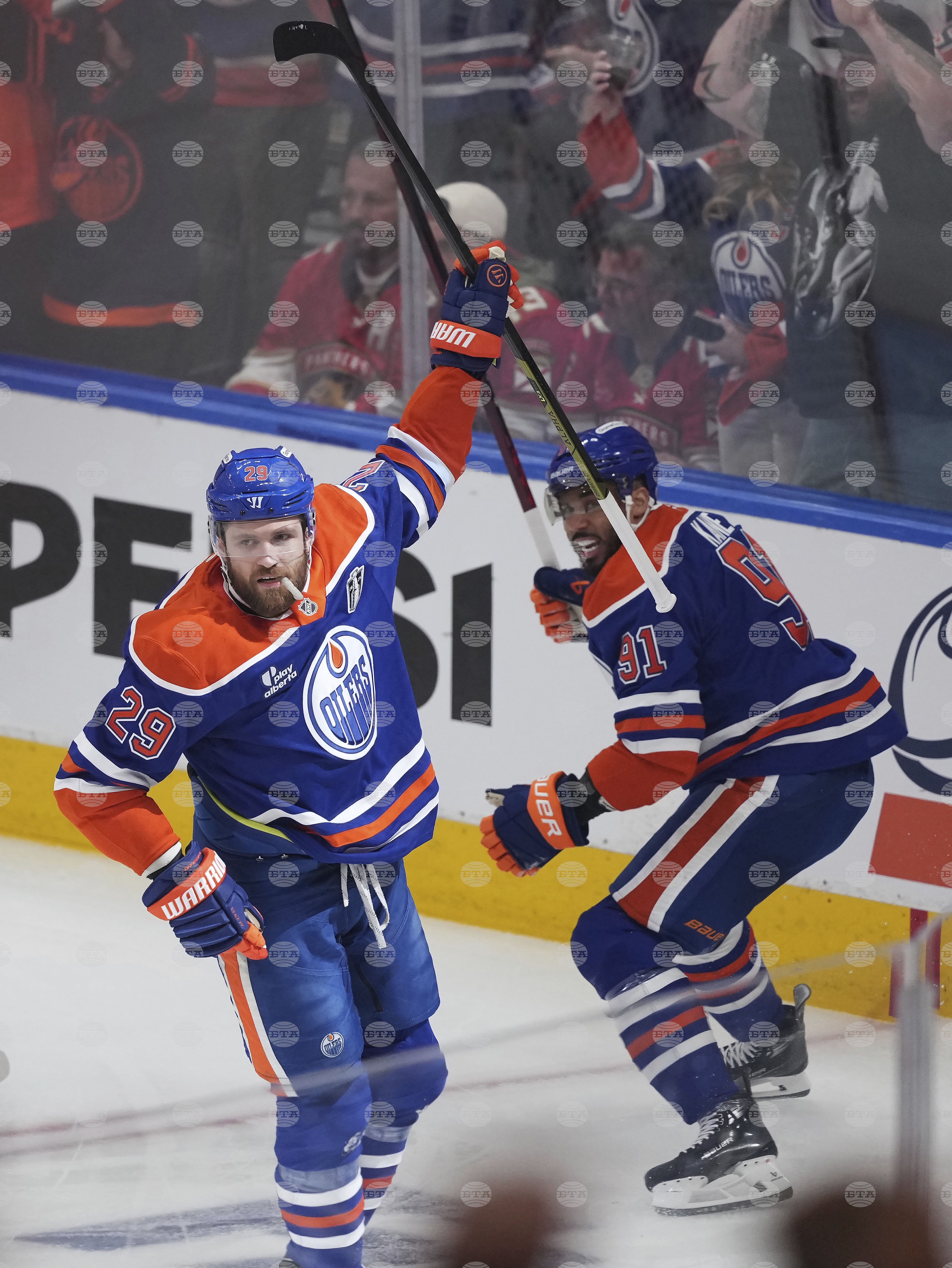 Stanley Cup Panthers Oilers Hockey