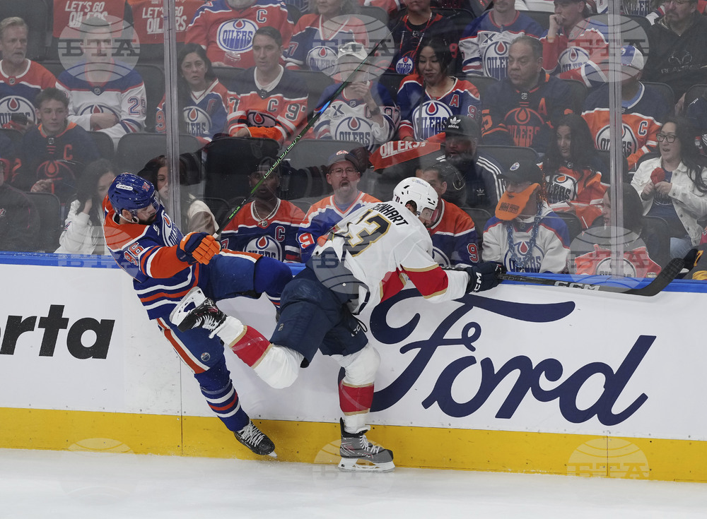 Stanley Cup Panthers Oilers Hockey