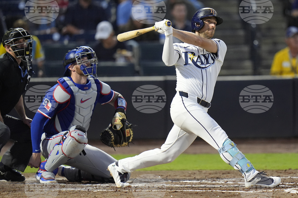 Rangers Rays Baseball