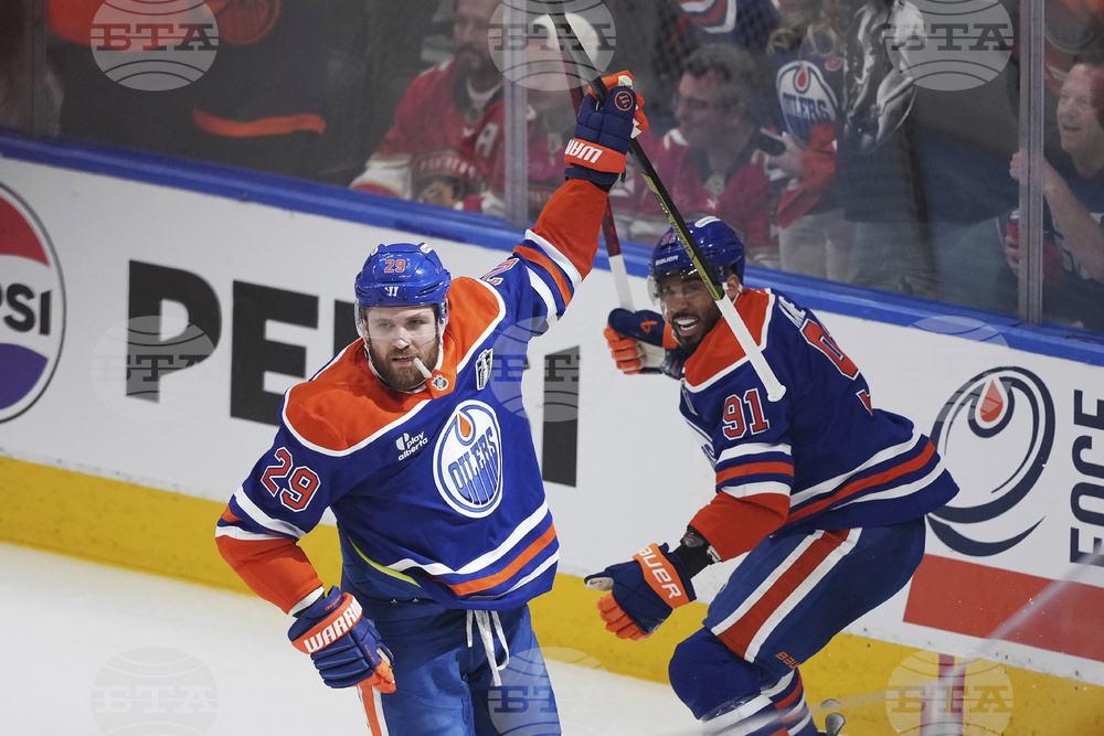 Stanley Cup Panthers Oilers Hockey