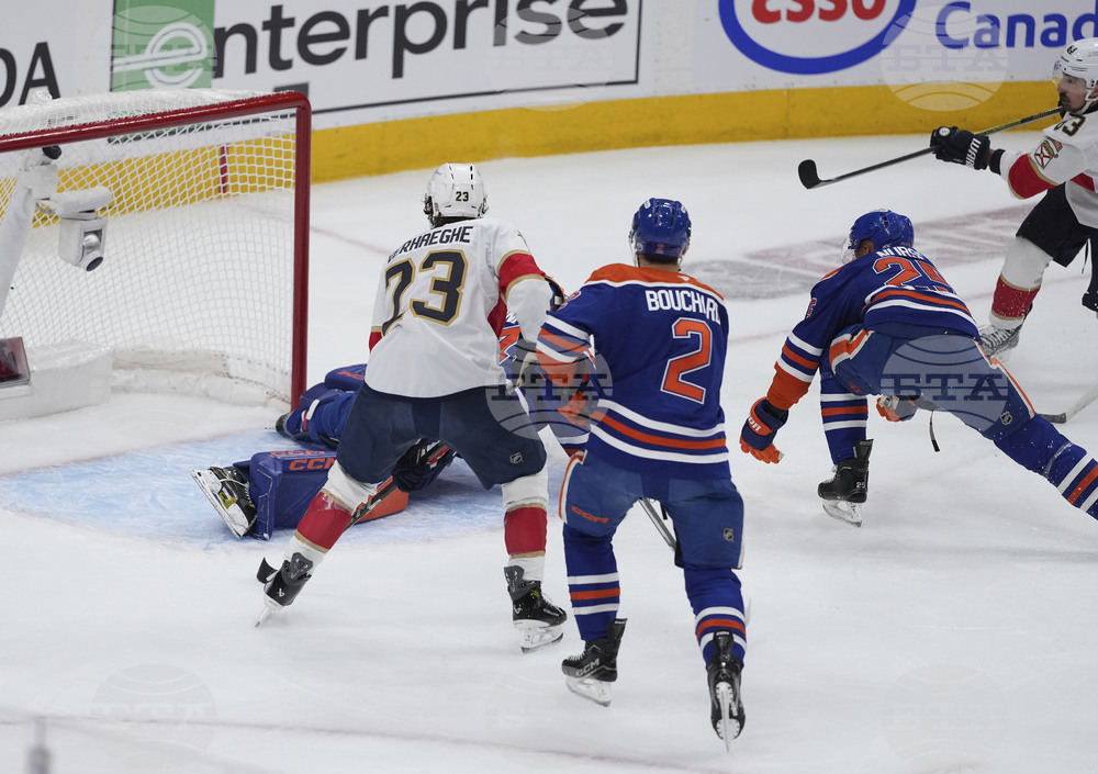 Stanley Cup Panthers Oilers Hockey