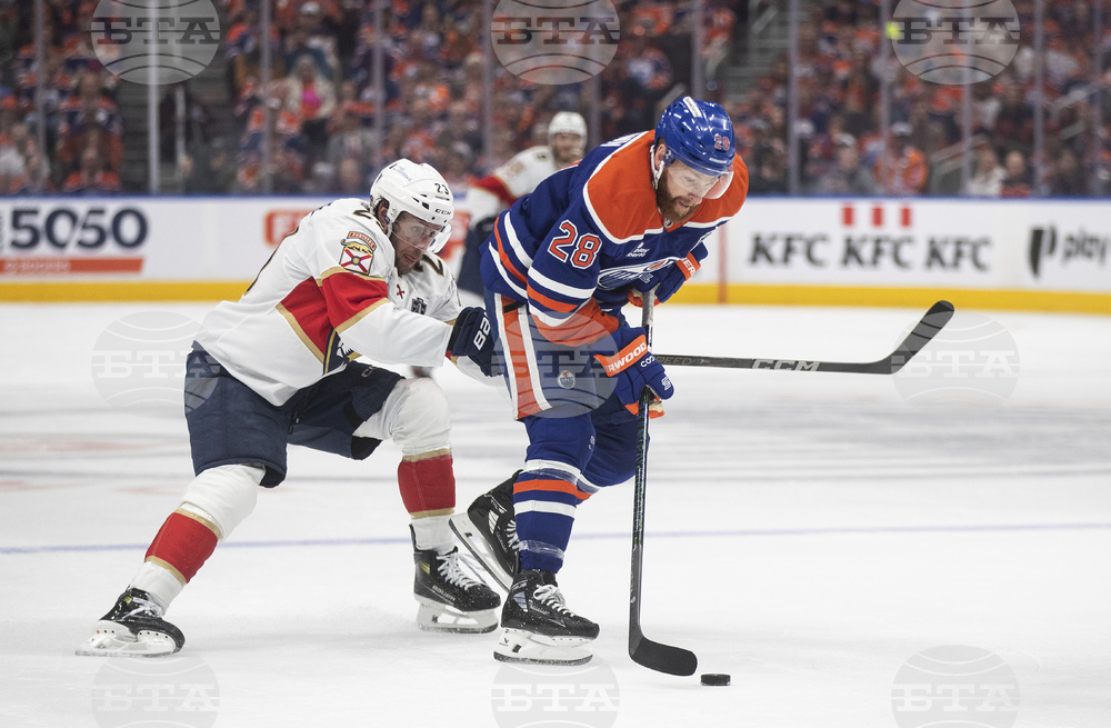 Stanley Cup Panthers Oilers Hockey