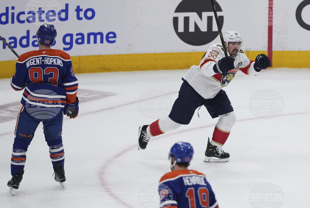 Stanley Cup Panthers Oilers Hockey