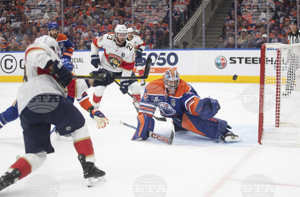 Stanley Cup Panthers Oilers Hockey