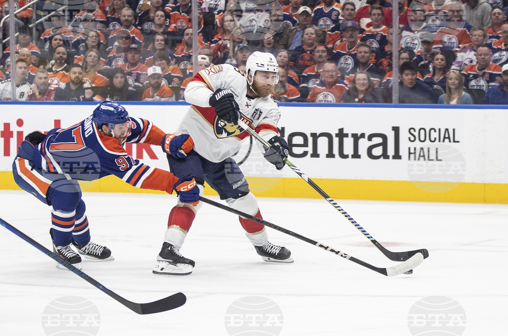 Stanley Cup Panthers Oilers Hockey