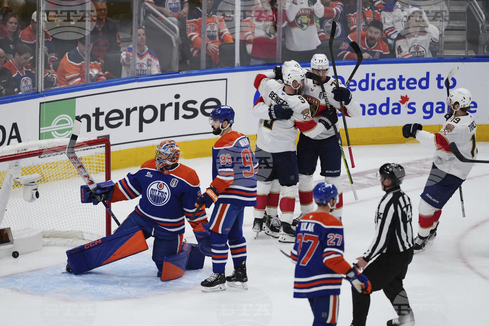 Stanley Cup Panthers Oilers Hockey