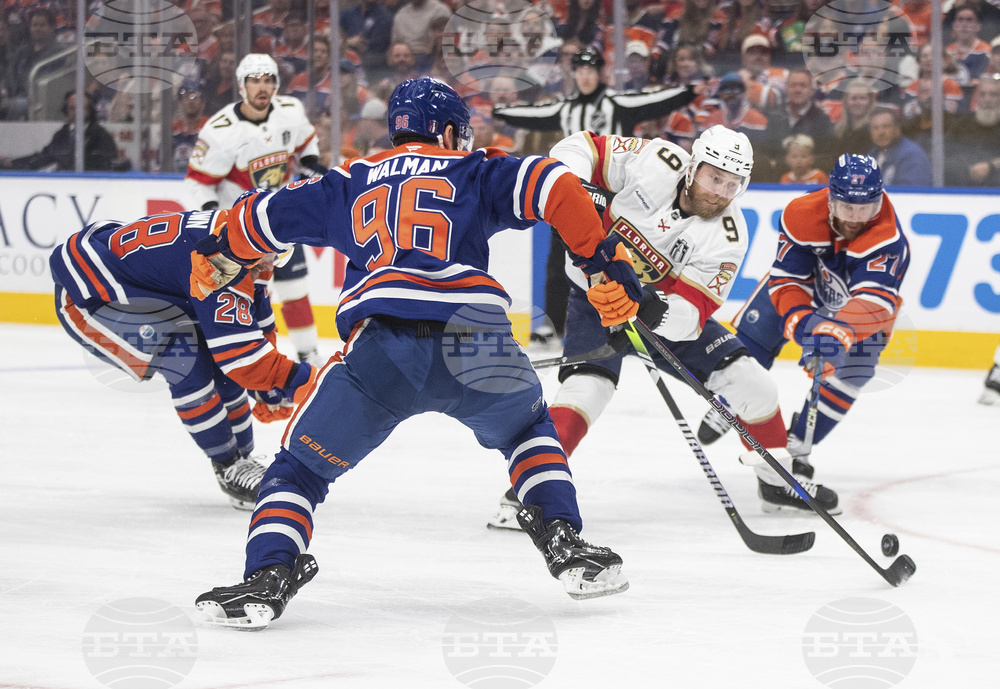 Stanley Cup Panthers Oilers Hockey