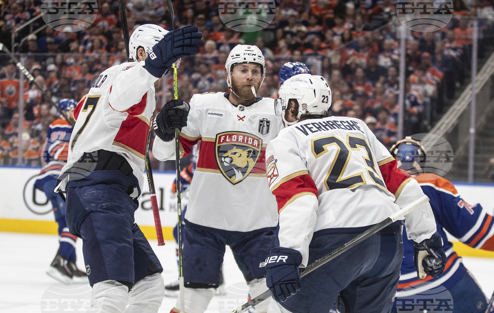 Stanley Cup Panthers Oilers Hockey