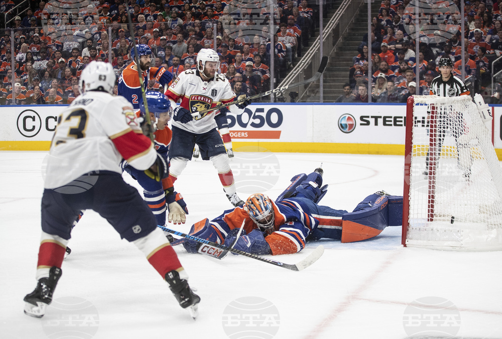 Stanley Cup Panthers Oilers Hockey