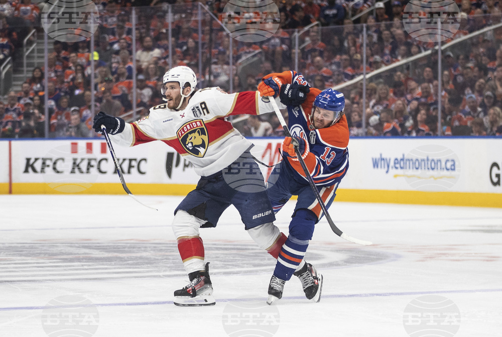 Stanley Cup Panthers Oilers Hockey