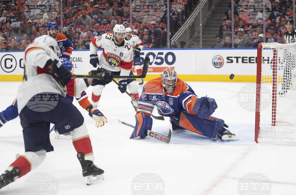 Stanley Cup Panthers Oilers Hockey