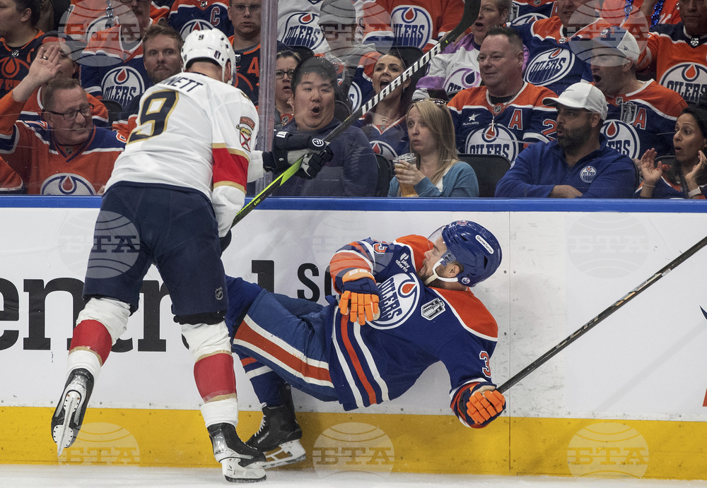 Stanley Cup Panthers Oilers Hockey
