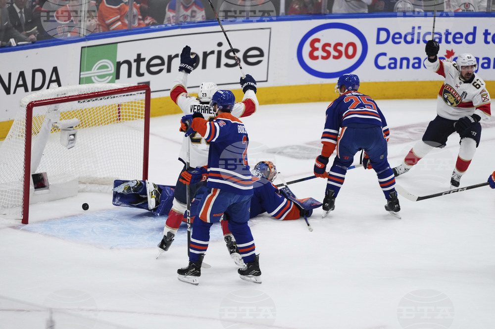 Stanley Cup Panthers Oilers Hockey