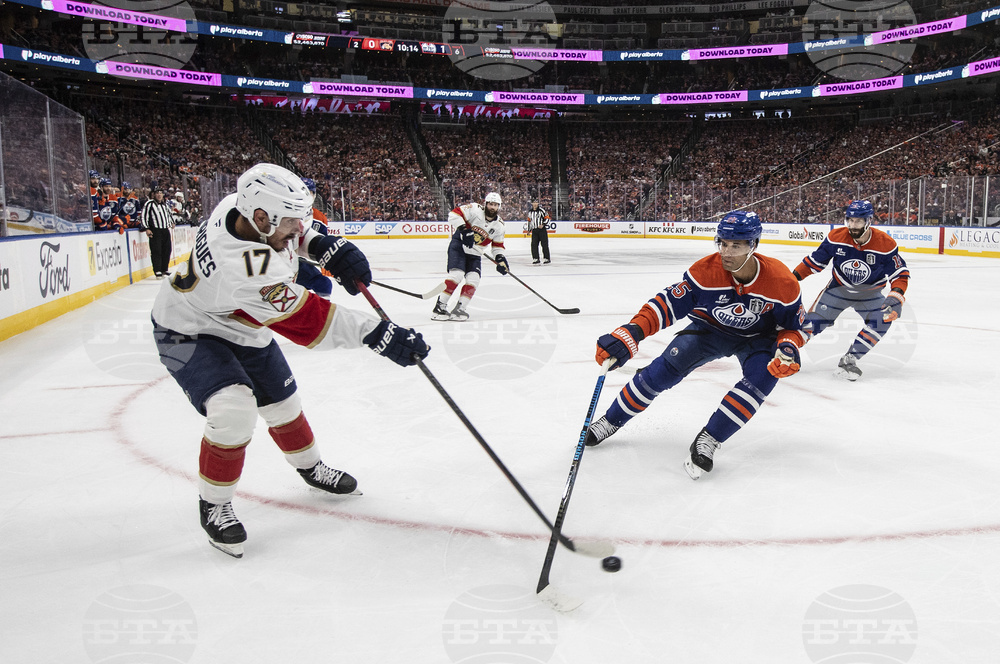 Stanley Cup Panthers Oilers Hockey