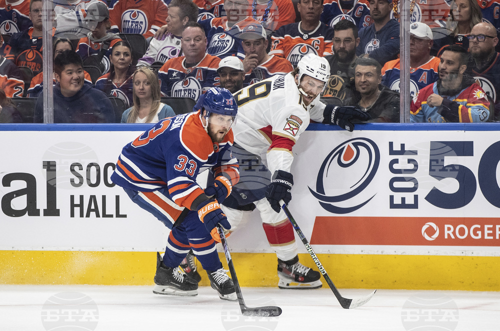Stanley Cup Panthers Oilers Hockey