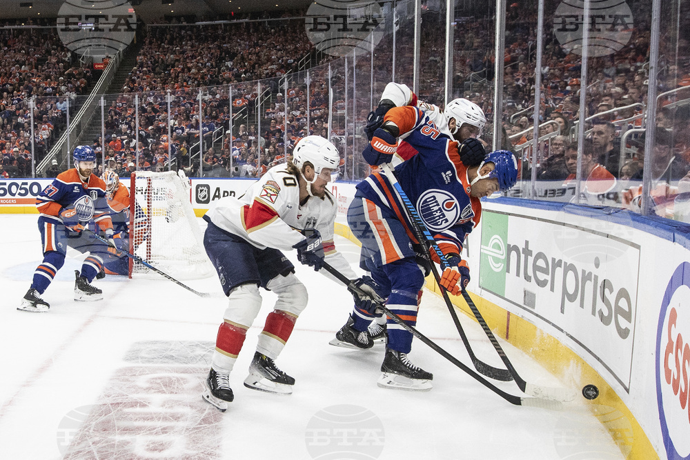 Stanley Cup Panthers Oilers Hockey