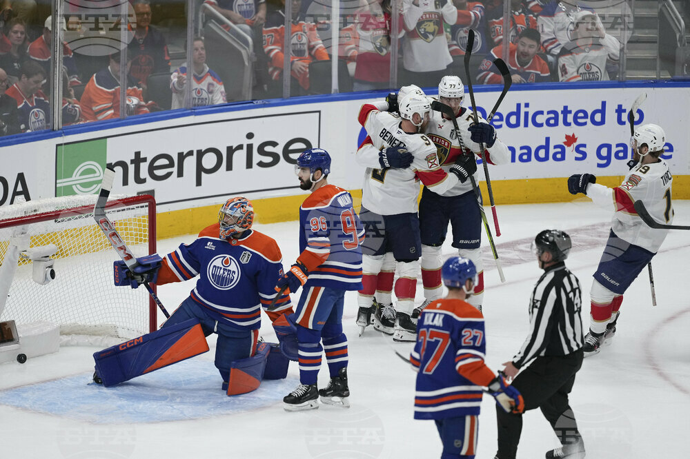 Stanley Cup Panthers Oilers Hockey