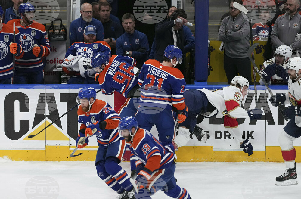 Stanley Cup Panthers Oilers Hockey