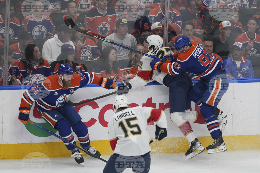 Stanley Cup Panthers Oilers Hockey