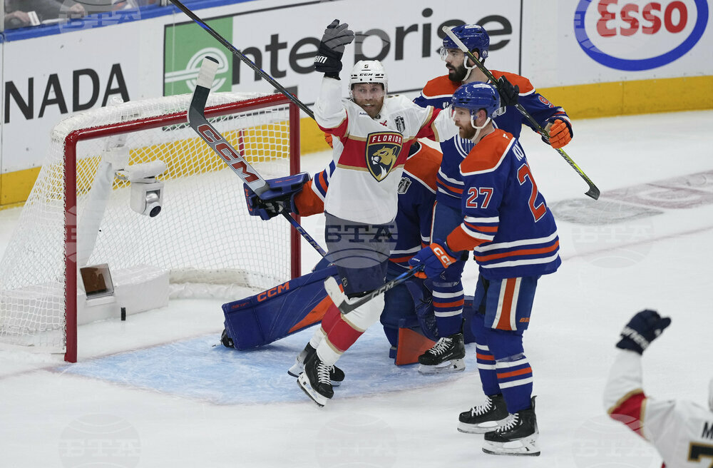 Stanley Cup Panthers Oilers Hockey