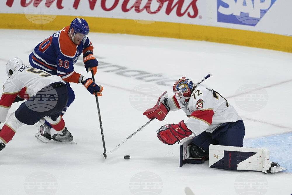 Stanley Cup Panthers Oilers Hockey