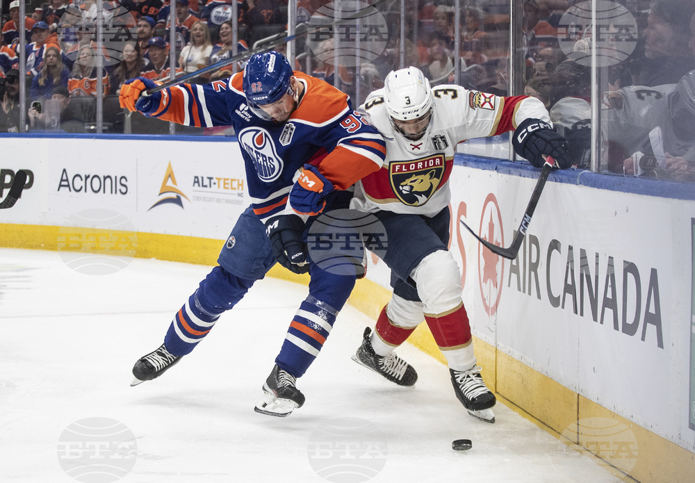 Stanley Cup Panthers Oilers Hockey
